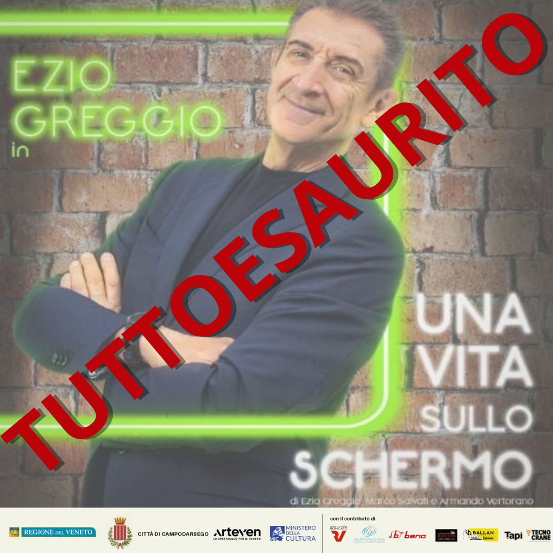 Ezio Greggio tutto esaurito