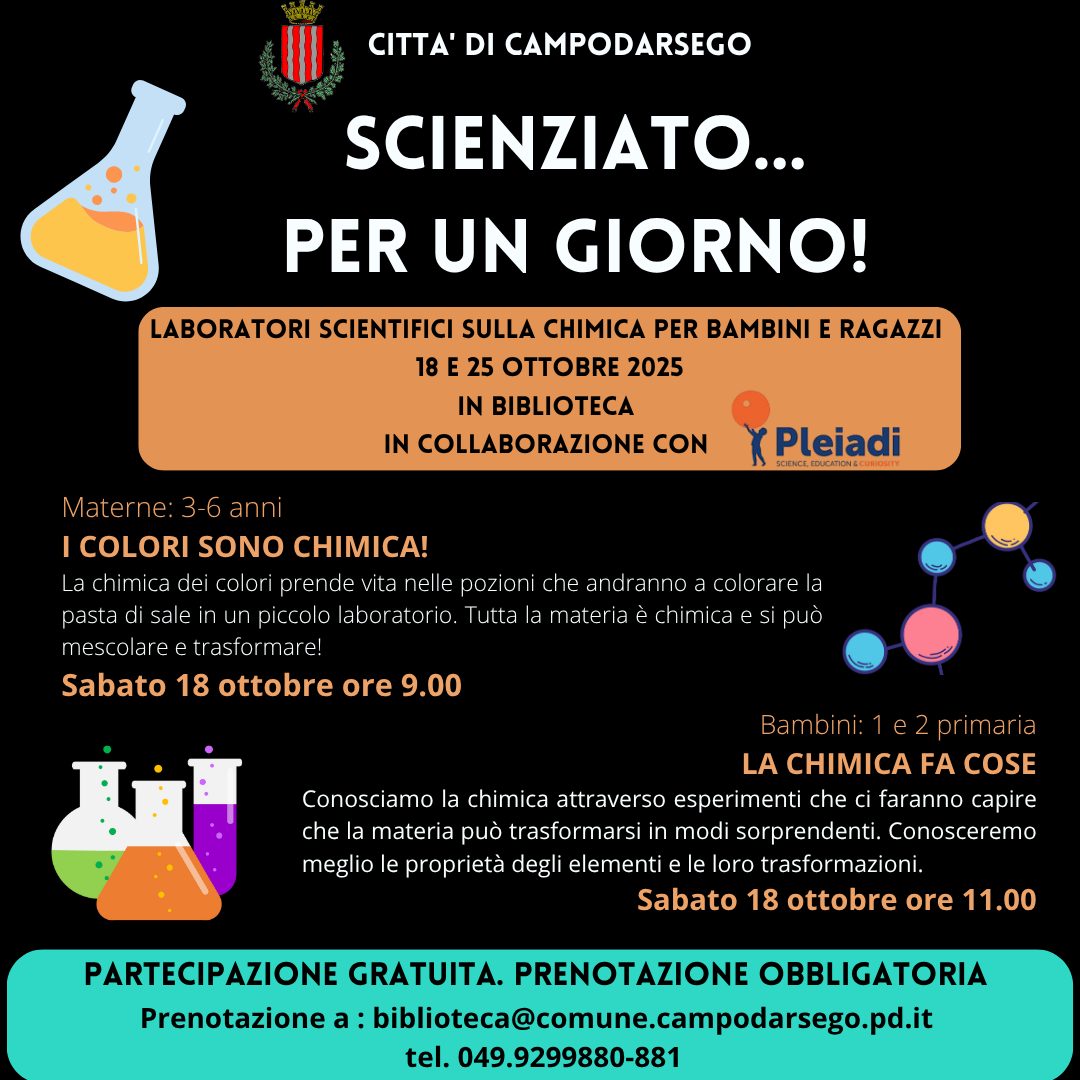 SCIENZIATO ASILI + 1 E 2 ELEMENTARE