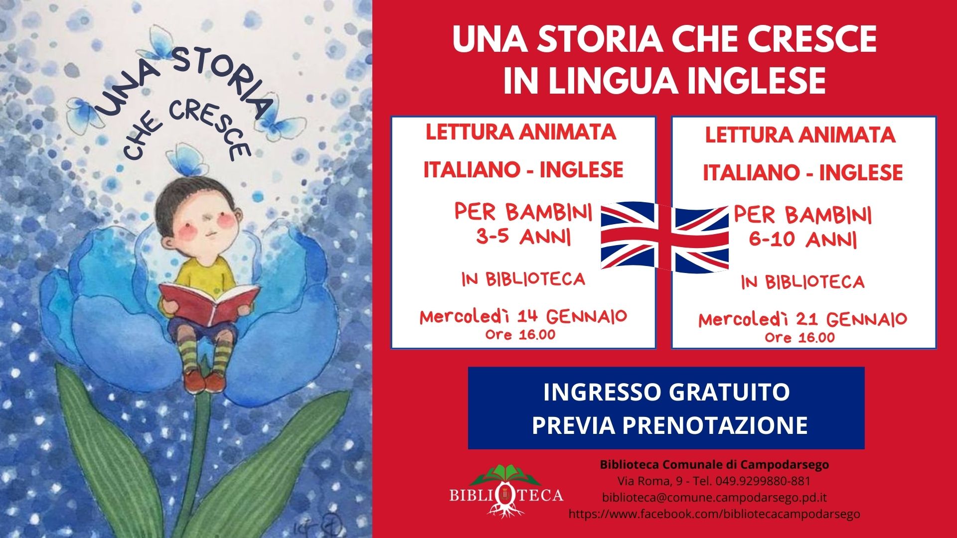 Letture animate gennaio 2026