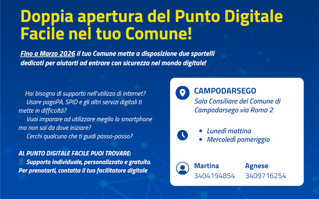 SPORTELLO DIGITALE 2026
