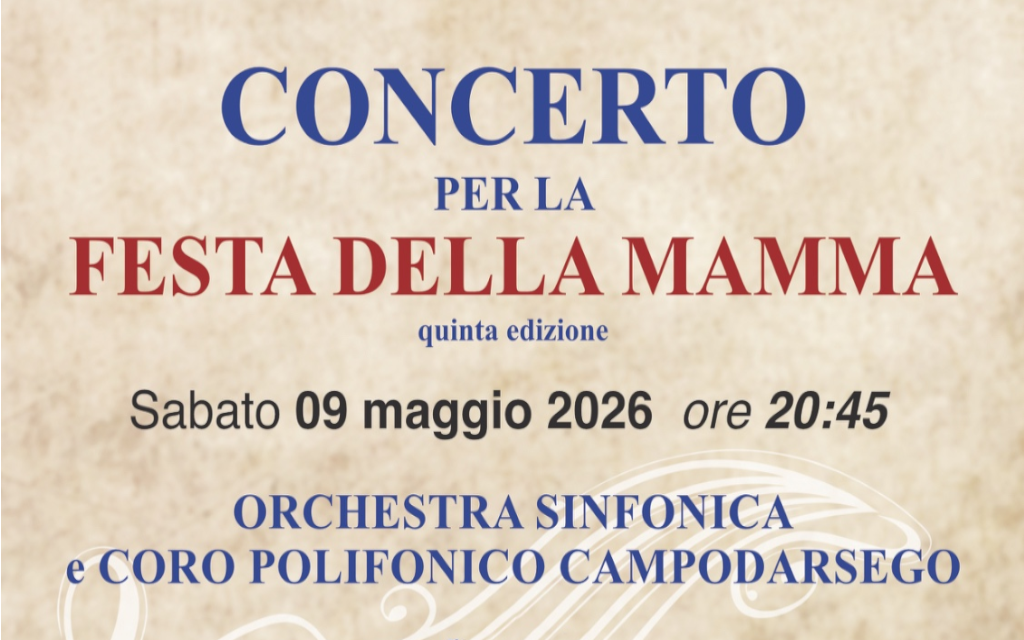 Concerti festa mamma 2026